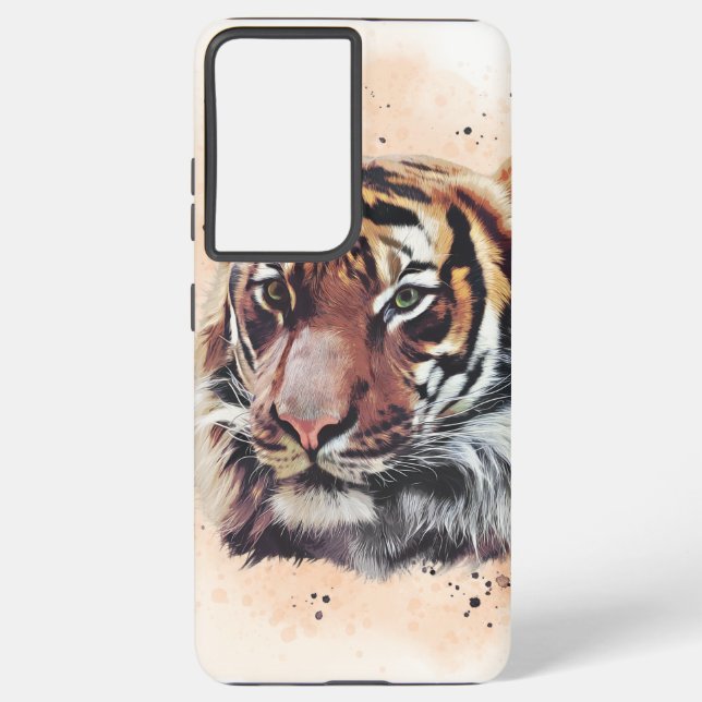 Coque Samsung Galaxy Le tigre (Verso)