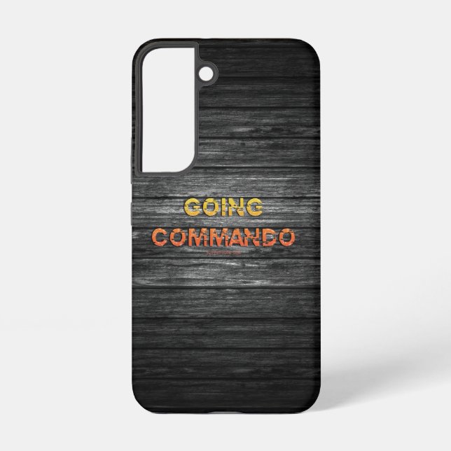 Coque Samsung Galaxy L'énergie brute de SlipperyJoe's allant commando d (Verso)