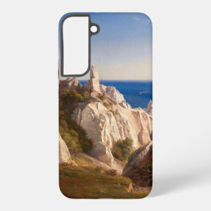 Coque Samsung Galaxy Les falaises de l'île de Mon par Louis Gurlitt