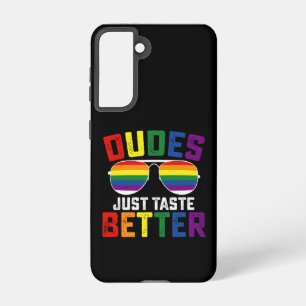 Coque Samsung Galaxy Les mecs goûtent juste mieux Funny Gay LGBT Pride