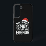 Coque Samsung Galaxy Les Plus Susceptibles D'Aiguiller Le Matching Noël<br><div class="desc">Les Plus Susceptibles D'Aiguiller Le Matching Noël Eggnog</div>