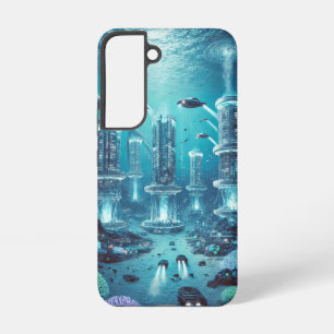 Coque Samsung Galaxy Les Profondeurs Radieuses – Une Utopie Visionnaire