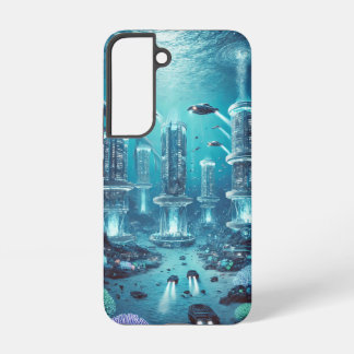 Coque Samsung Galaxy Les Profondeurs Radieuses – Une Utopie Visionnaire