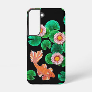 Coque Samsung Galaxy L'étang de carpes koï en papier