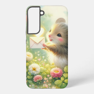 Coque Samsung Galaxy Lettre d'amour de souris de cottage Prairie