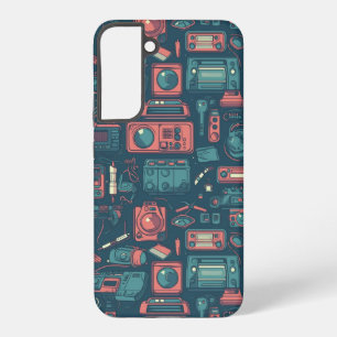 Coque Samsung Galaxy L'explosion du passé : la technologie des années 8
