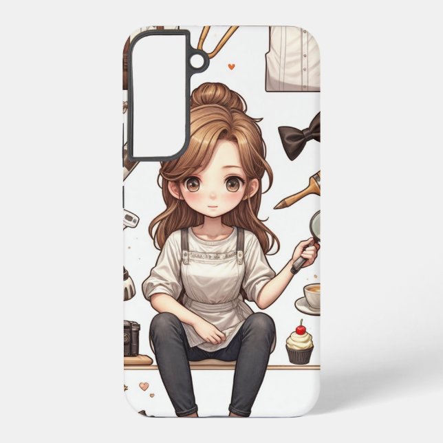 Coque Samsung Galaxy L'homme&femme ver.1 Samsung Galaxy S22+ coque dur (Verso)