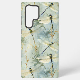 Coque Samsung Galaxy Libellule Tranquille de style aquarelle