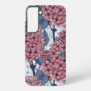 Coque Samsung Galaxy Lilac en rose et bleu