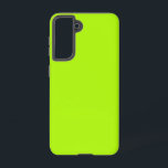 Coque Samsung Galaxy Lime vert couleur solide<br><div class="desc">Lime Green Solid Color Samsung Galaxy S21 Coque</div>