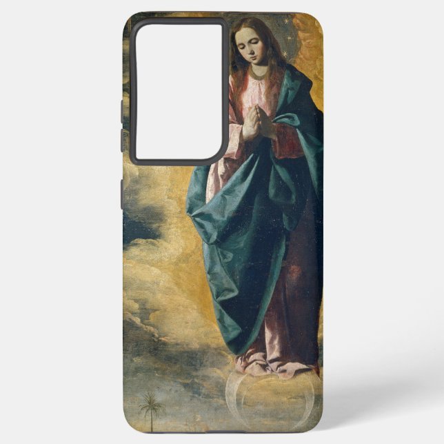 Coque Samsung Galaxy L'Immaculée Conception Radiance Céleste Art (Verso)