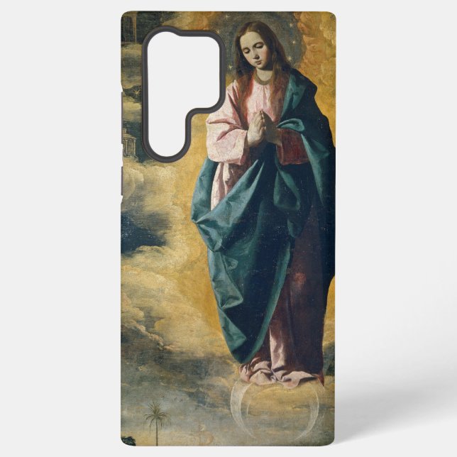 Coque Samsung Galaxy L'Immaculée Conception Radiance Céleste Art (Verso)