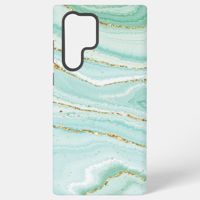 Coque Samsung Galaxy Liquide pastel abstrait marbre (Verso)