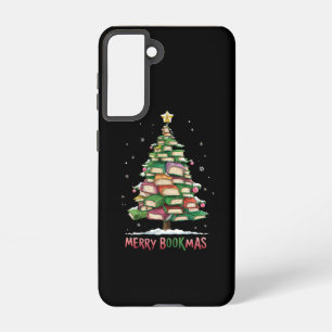 Coque Samsung Galaxy Livre de Noël Lover Tree Librairie Joyeux Bookmas