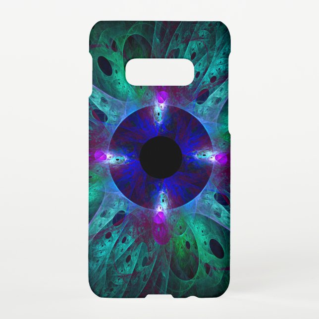 Coque Samsung Galaxy L'oeil Abstrait Matte (Dos)