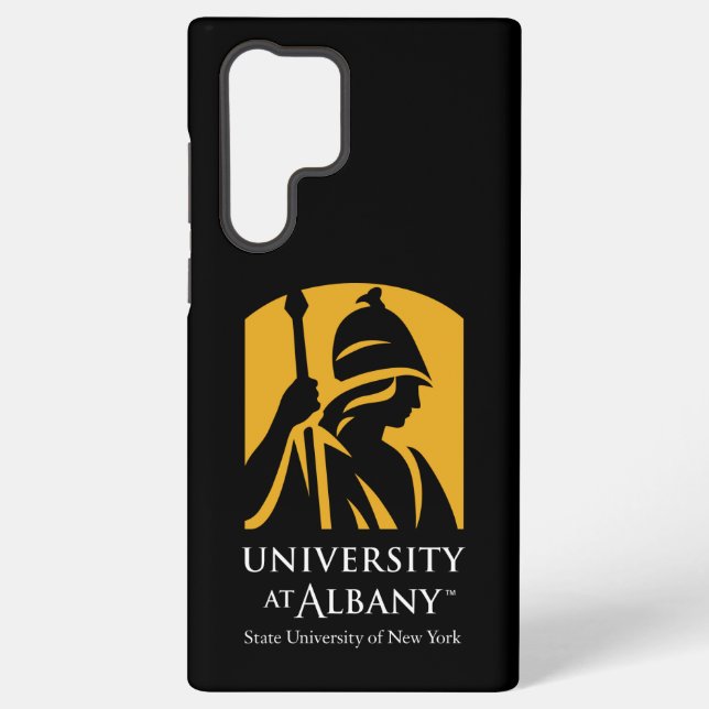 Coque Samsung Galaxy Logo de l'Université d'Albany (Verso)