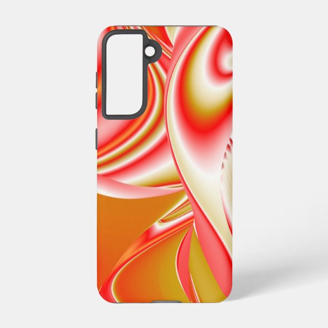 Coque Samsung Galaxy Love and Gold Abstrait 3D Rainbowart (Verso)
