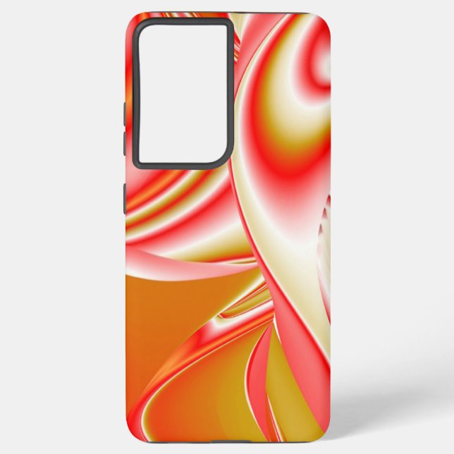 Coque Samsung Galaxy Love and Gold Abstrait 3D Rainbowart (Verso)