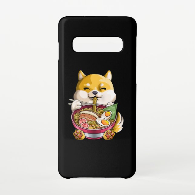 Coque Samsung Galaxy Lovely shiba Dog | Ramen | Venin (Dos)
