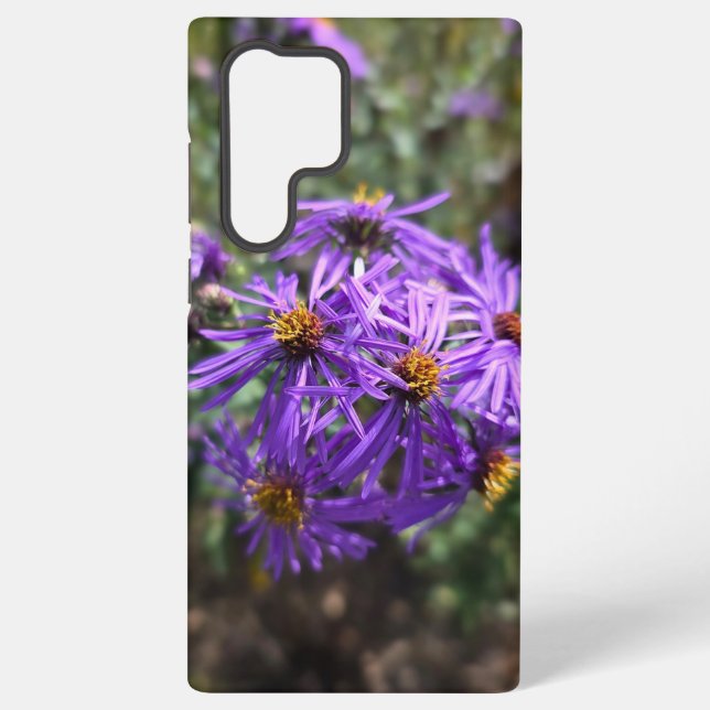 Coque Samsung Galaxy Lueur violette de l'automne (Verso)