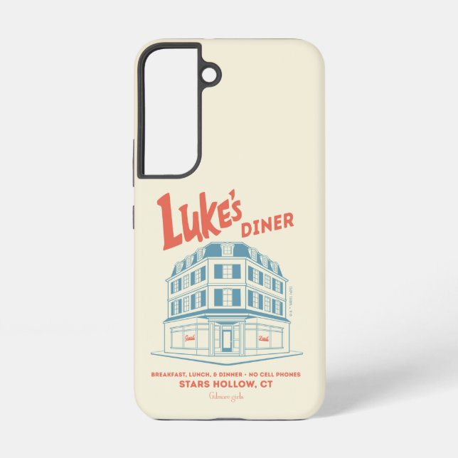 Coque Samsung Galaxy Luke’s Diner Stars Hollow Design (Verso)