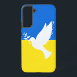 Coque Samsung Galaxy L'Ukraine drapeau de la colombe de la paix<br><div class="desc">Drapeau de l'Ukraine - Dove de Paix - Liberté - Soutien de la Paix - Solidarité - Drapeau ukrainien - Fort ensemble - Victoire de la Liberté ! Faisons du monde un endroit meilleur - tout le monde ensemble ! Un monde meilleur commence - dépend - a besoin de VOUS...</div>