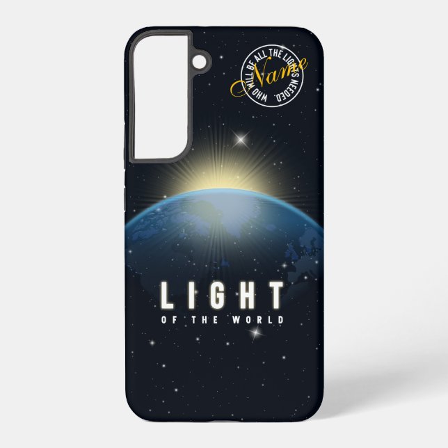 Coque Samsung Galaxy Lumière du monde (Verso)