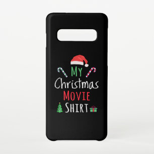 Coque Samsung Galaxy S10 Ma chemise de cinéma de Noël
