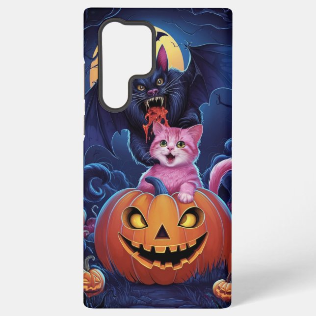 Coque Samsung Galaxy Ma mignonne cétée avec la chauve-souris Vampire en (Verso)