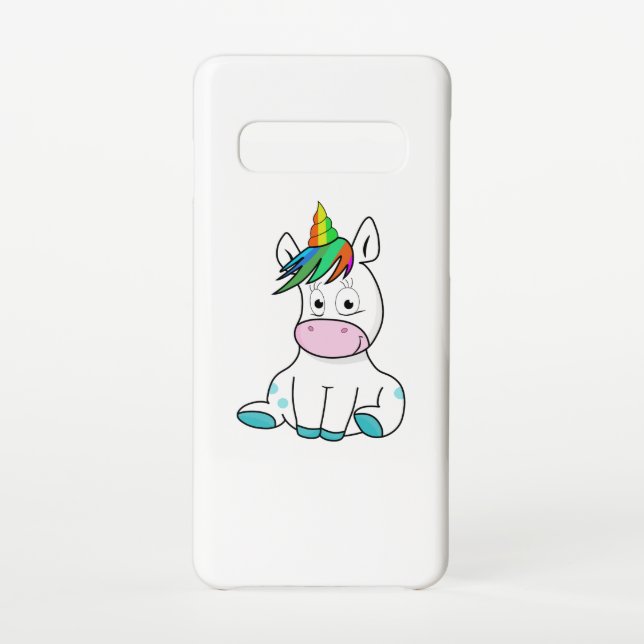 Coque Samsung Galaxy Ma petite licorne mignonne (Dos)