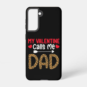 Coque Samsung Galaxy Ma Saint Valentin M'Appelle Papa Leopard Buffalo P