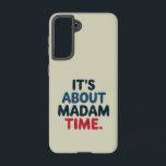 Coque Samsung Galaxy Madame la Présidente Élection 2024 Vote démocrate<br><div class="desc">Madame la Présidente Élection 2024 Vote Démocrate Vote Élection Présidentielle Candidat Politique Campagne</div>