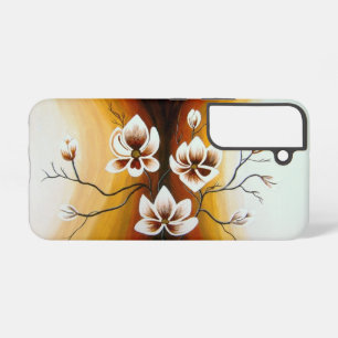 Coque Samsung Galaxy Magnolias, acrylique -