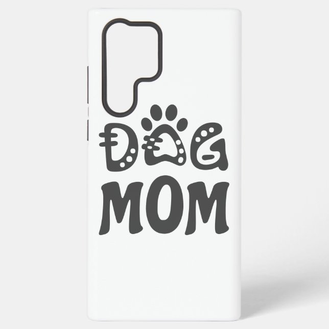 Coque Samsung Galaxy Maman Chien (Verso)