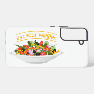 Coque Samsung Galaxy Manger vos légumes Citation mélange de salade fraî