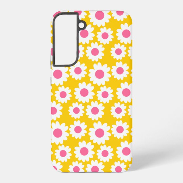 Coque Samsung Galaxy Marguerites Groovy (Verso)