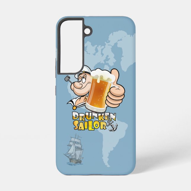 Coque Samsung Galaxy Matelot ivre | (Verso)