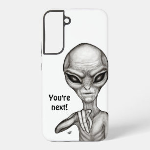 Coque Samsung Galaxy Mauvais Alien, Tu es le prochain !
