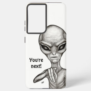 Coque Samsung Galaxy Mauvais Alien, Tu es le prochain !