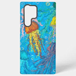 Coque Samsung Galaxy méduse, océan, mer