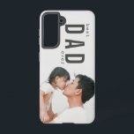 Coque Samsung Galaxy Meilleur papa jamais minimaliste photo<br><div class="desc">Cette boîte de téléphone minimaliste et moderne "meilleur DAD jamais" dispose de votre photo et de lettres noires audacieuses. Un cadeau parfait pour la Fête des pères,  les anniversaires et les vacances. Personnalisez-vous pour répondre à vos besoins. Vous pouvez trouver d'autres produits correspondants dans mon magasin.</div>