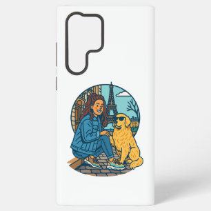 Coque Samsung Galaxy Meilleure maman de chien à Paris