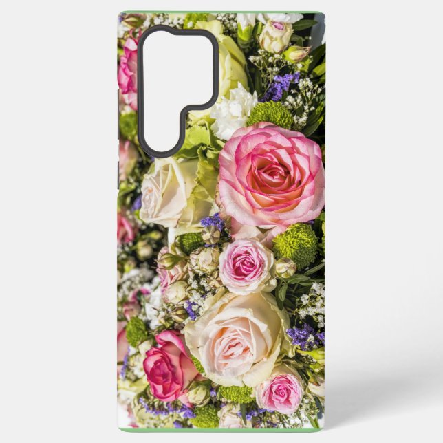 Coque Samsung Galaxy Mélange rose deux (Verso)