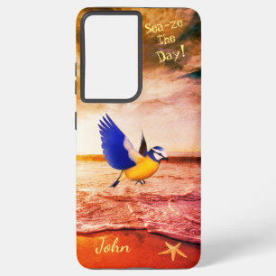 Coque Samsung Galaxy Mer d'oiseaux de plage