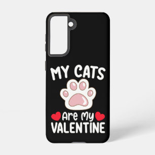 Coque Samsung Galaxy Mes Chats Sont Mes Amateurs Amoureux Des Animaux D