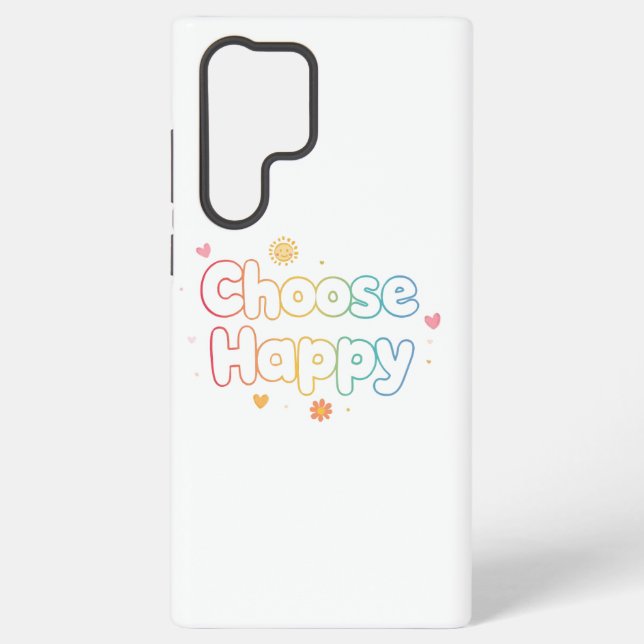 Coque Samsung Galaxy Message positif inspirant et joyeux (Verso)