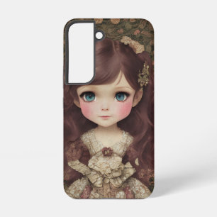 Coque Samsung Galaxy Mignon Adorable Style Vintage Chibi Kawaii Fille A