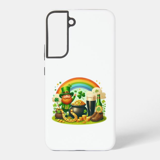Coque Samsung Galaxy Mignonne Saint Patrick, la Saint Patrick (Verso)