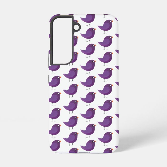 Coque Samsung Galaxy Mignons oiseaux pour les enfants  (Verso)