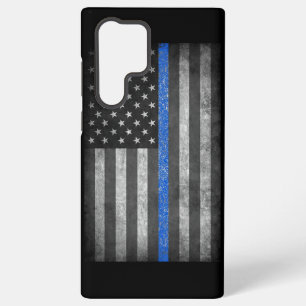 Coque Samsung Galaxy Mince Ligne Bleue
